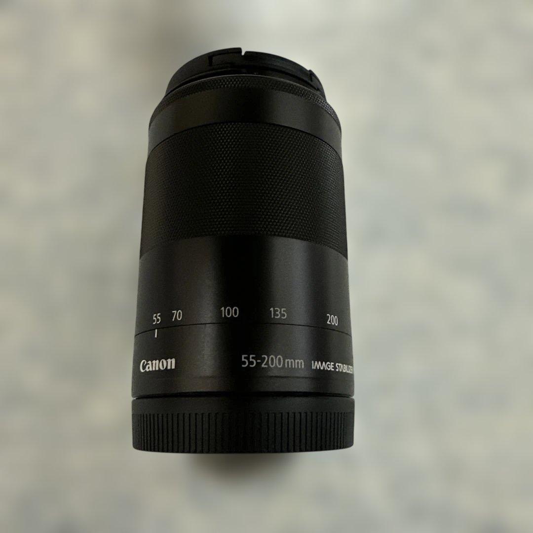 Canon カメラレンズ　EF-M55-200mm カメラレンズ EF-M55-200mm F4.5-6.3 IS STM グラファイト [キヤノンEF