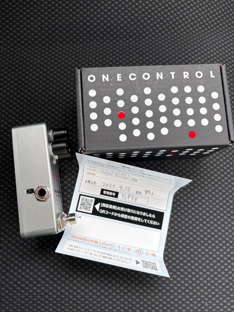 ONE CONTROL SONIC SILVER PEG - メルカリ