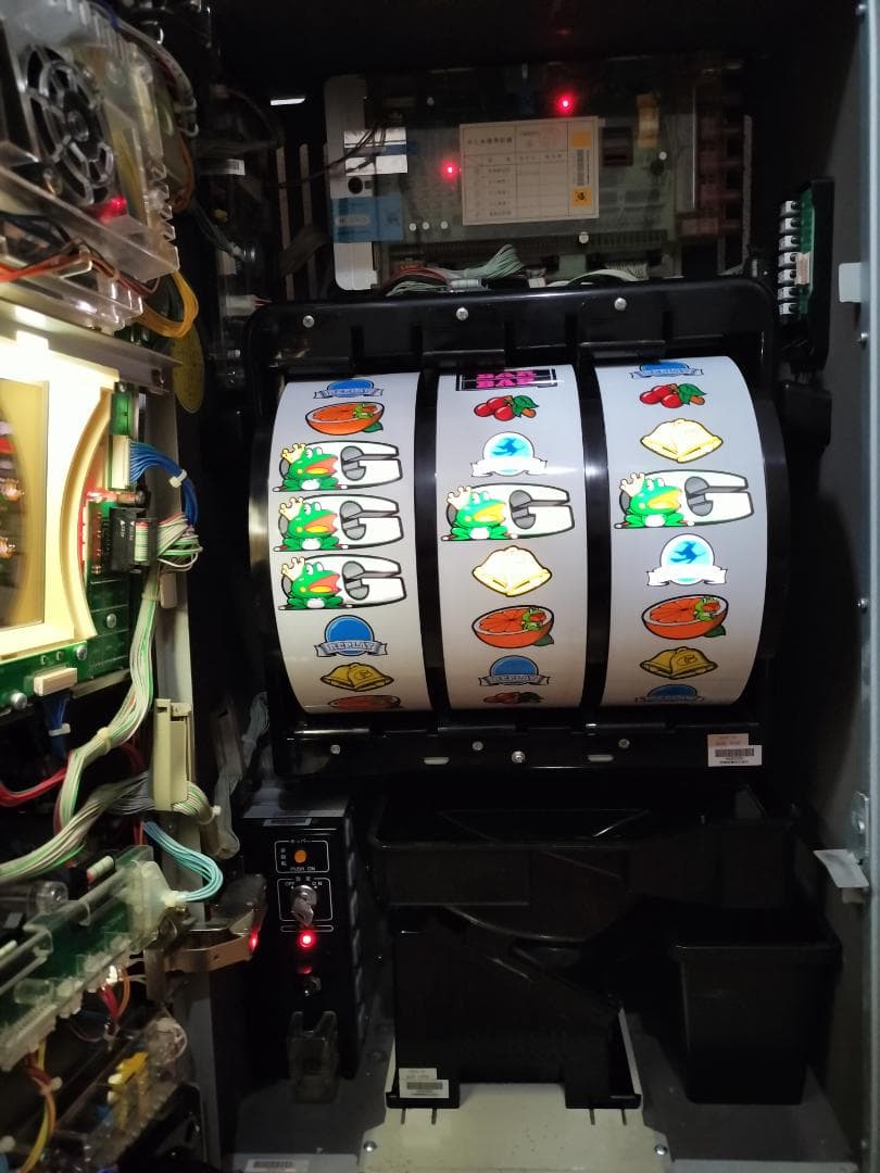 【パチスロ実機】山佐★ジャイアントパルサー【不要機付】４号機・人気台