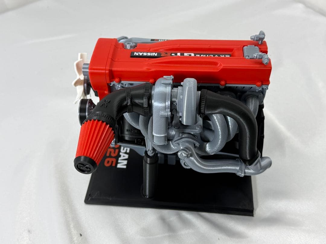 NISSAN スカイライン GT-R RB26 エンジン 模型 3Dプリンター - メルカリ