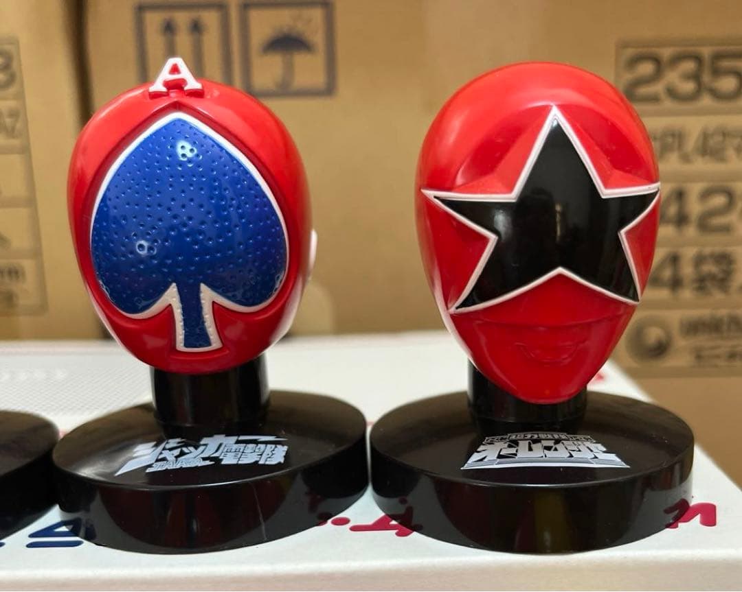 マスコレ スーパー戦隊 マスクコレクション 赤の伝説 - メルカリ