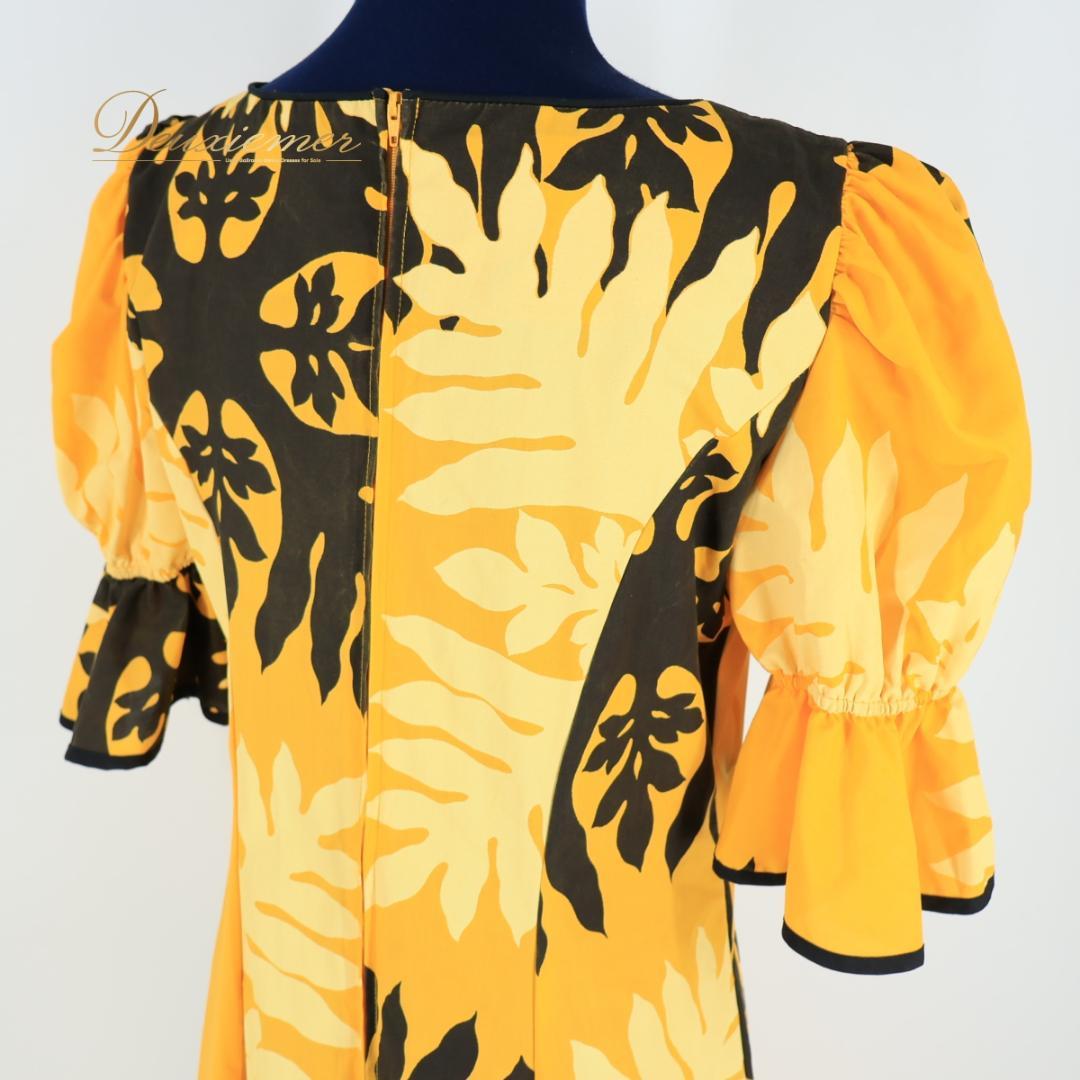 ハワイ製 フラダンス衣装】イエロー T&L MUUMUU FACTORY - メルカリ