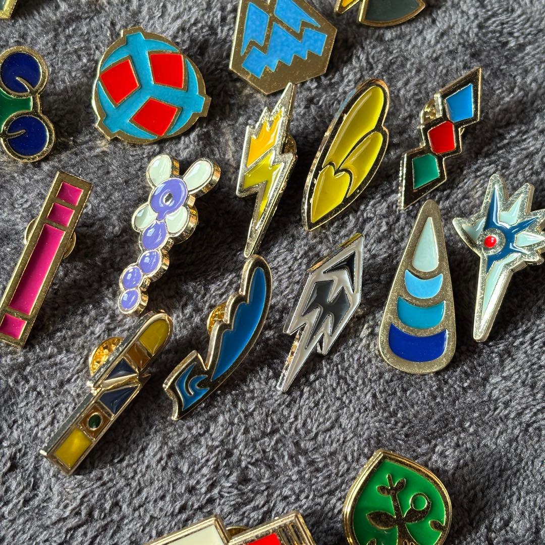 ポケモン ジムバッジ カントー地方〜カロス地方 58個セット - メルカリ