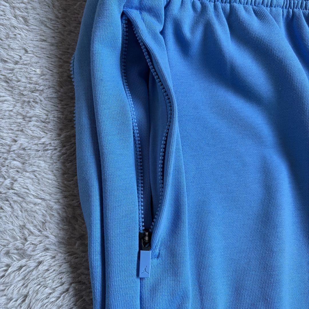 新品 NIKE ナイキ ジョーダン セットアップ 水色 ワンポイントロゴ L