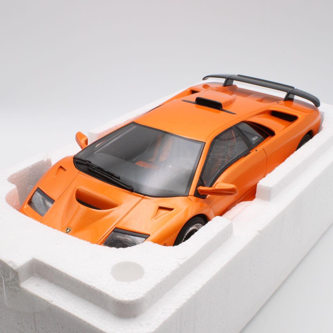 激レア 限定500台 京商 1/18 ランボルギーニ ディアブロ GT オレンジ 京商から1/18スケール「ランボルギーニ・ディアブロGT」が500台限定で