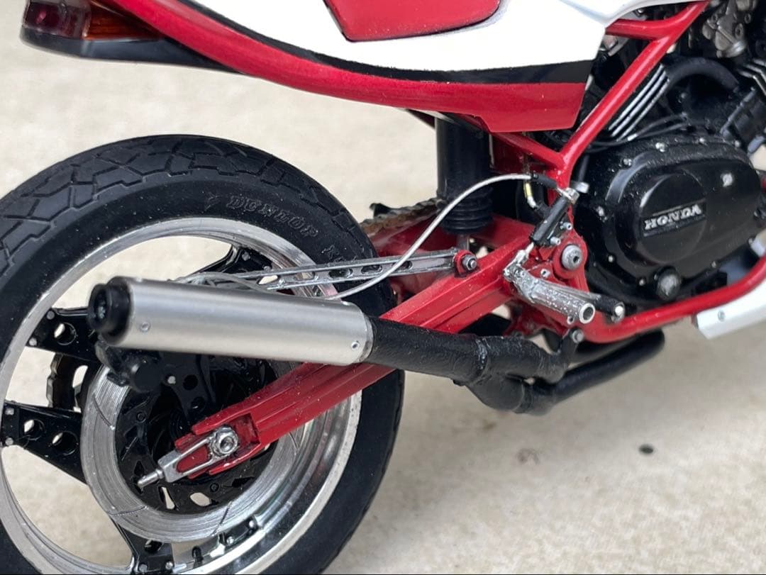 タミヤ VT250F プラモデル カスタム