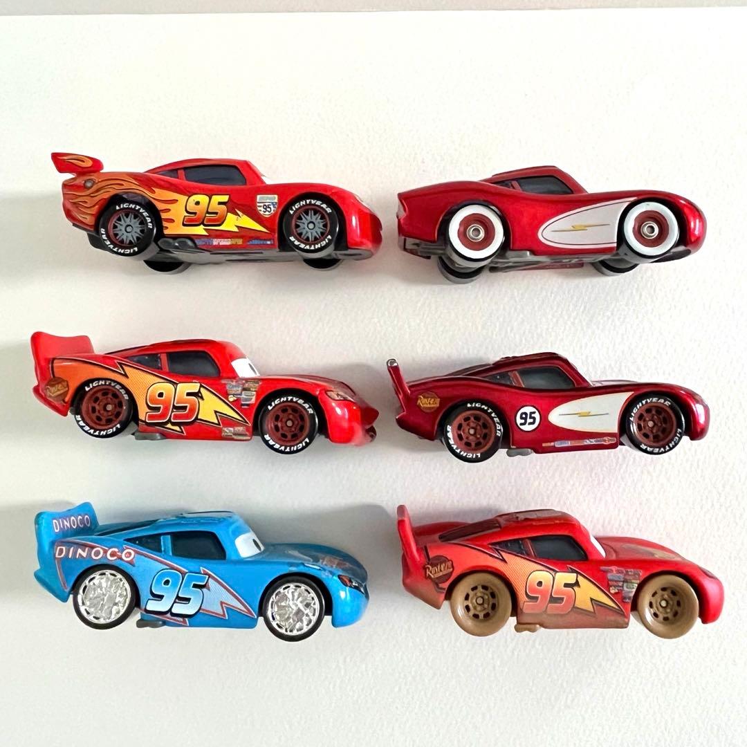 ディズニー カーズ ミニカー ライトニング マックイーン 6台セット