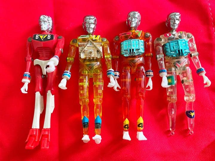 当時物】小さな巨人 ミクロマン 4体セット - メルカリ