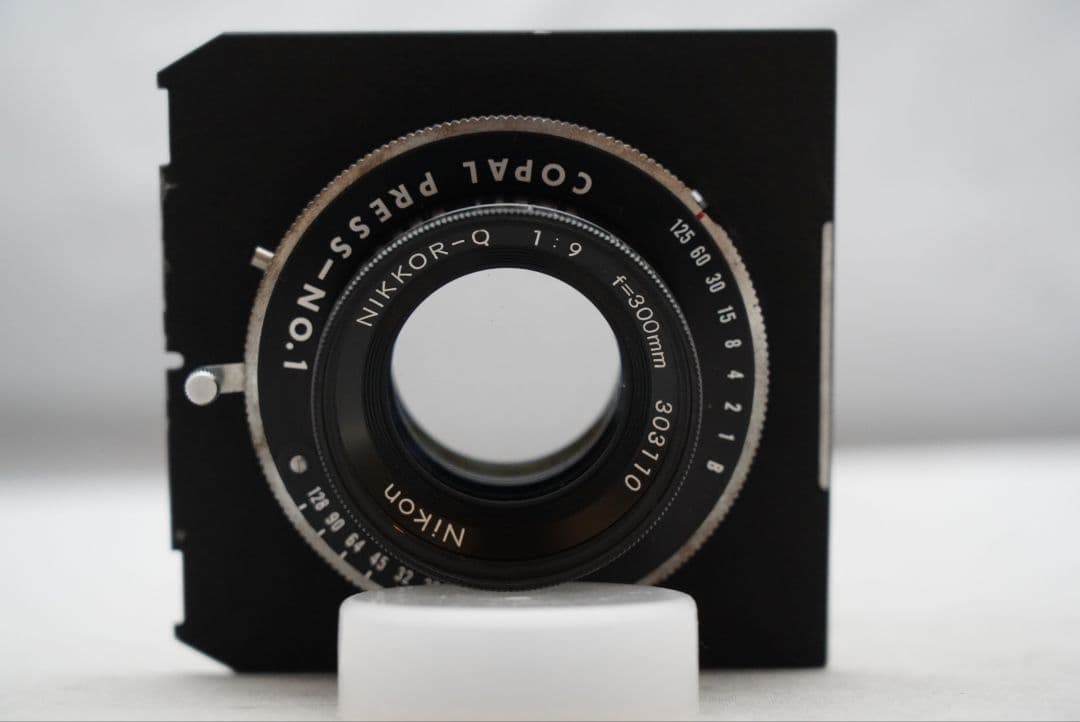 ☆大判カメラ用・単焦点レンズ☆ ニコン ニッコール Q 300㎜ F=1:9
