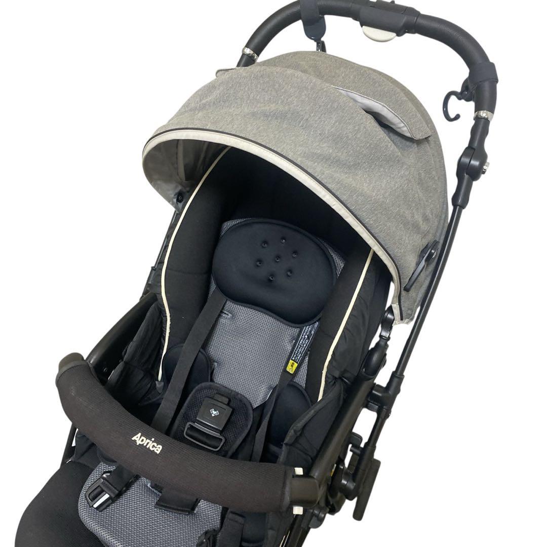Apricaベビーカー 両対面式 ハンドルレザー ラクーナビッテSF - メルカリ