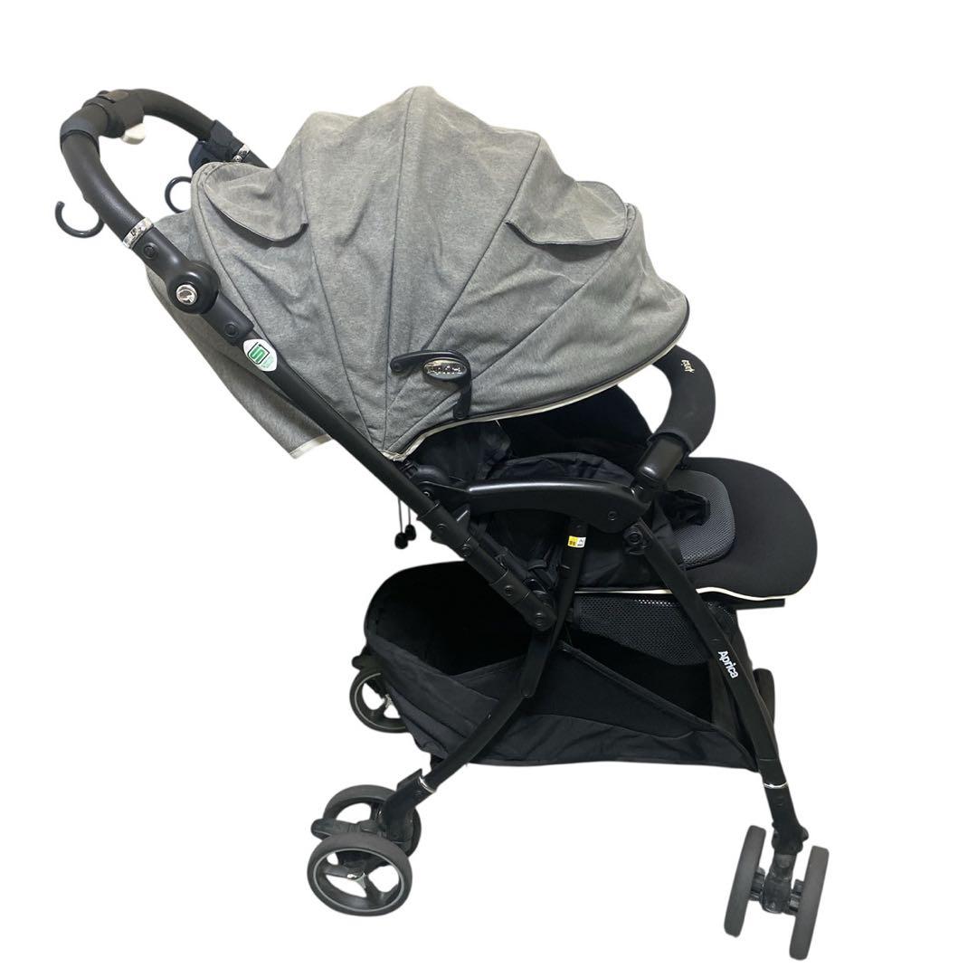 Apricaベビーカー 両対面式 ハンドルレザー ラクーナビッテSF - メルカリ