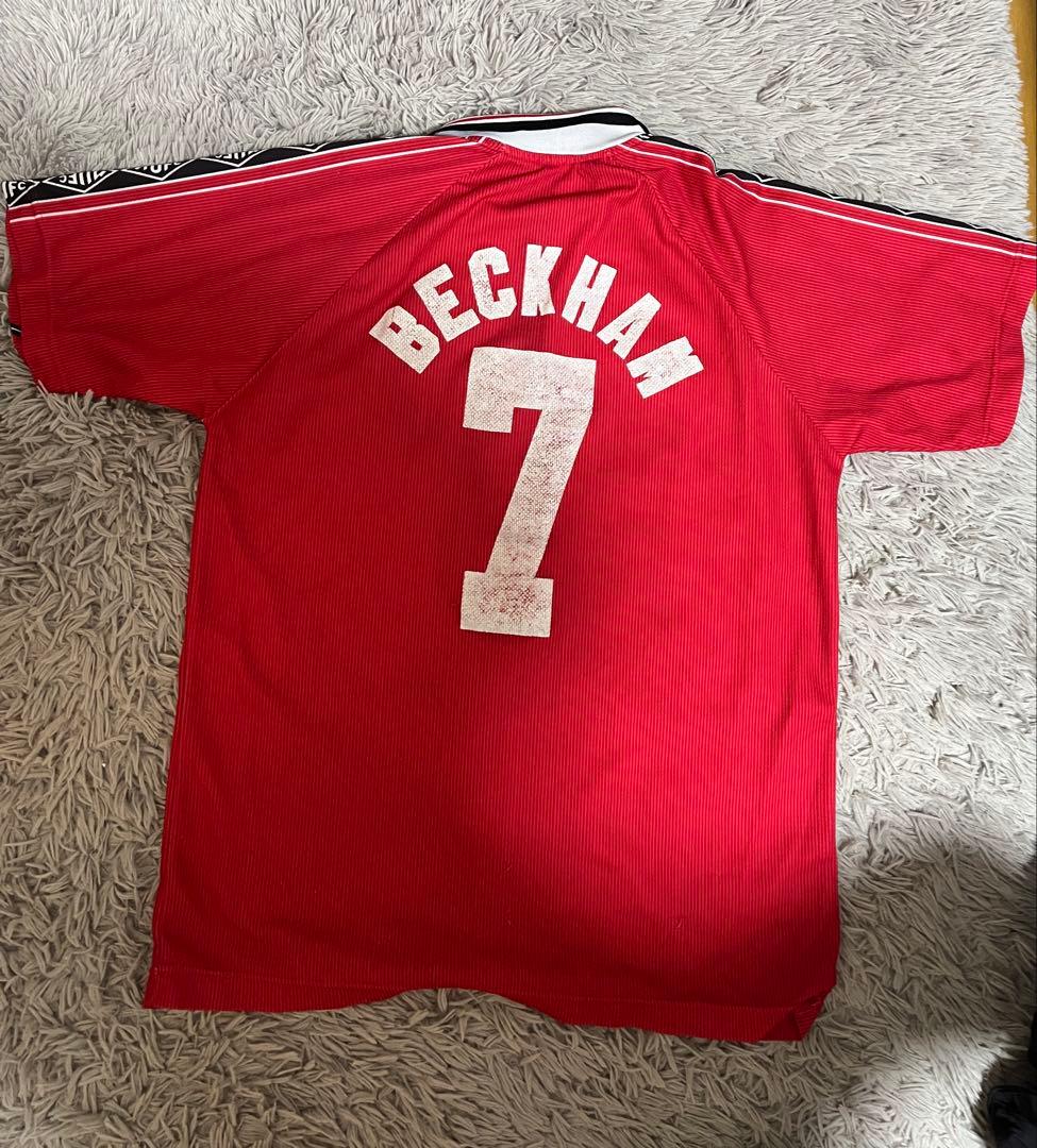 マンチェスター・ユナイテッド ベッカム 7 シャツ M - メルカリ