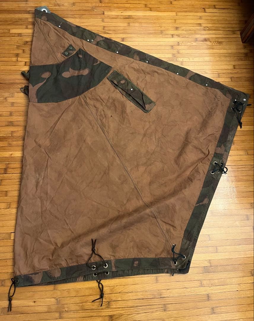 ハンガリー軍 軍幕 ポンチョテント B 1 枚 - メルカリ