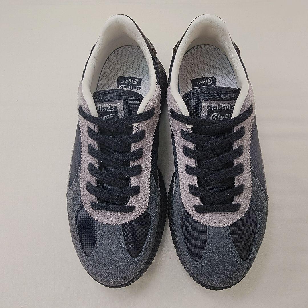 オニツカタイガー デレシティ ブラック/グレー 24.5cm
