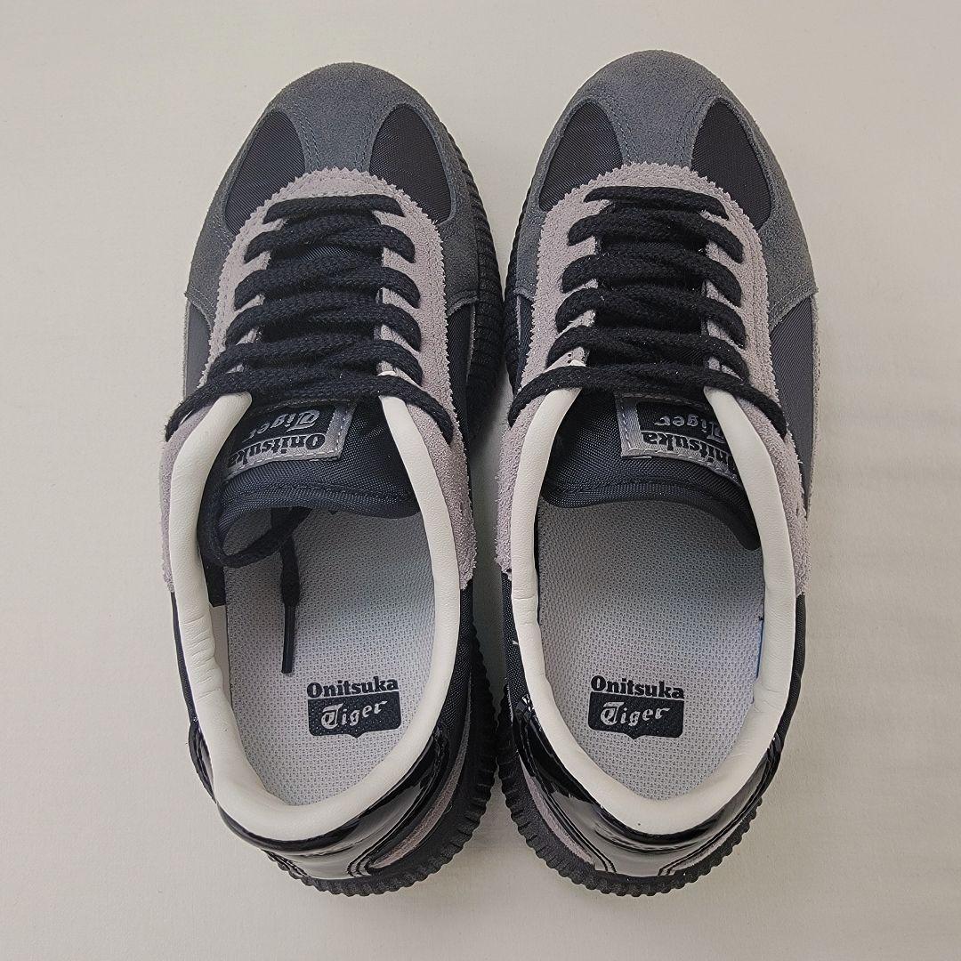 オニツカタイガー デレシティ ブラック/グレー 24.5cm