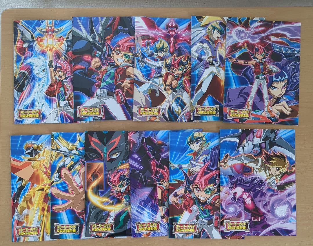 遊戯王　zexal　ストーリーガイド&設定資料集　全11冊 2026年最新】設定資料 遊戯王ZEXALの人気アイテム - メルカリ