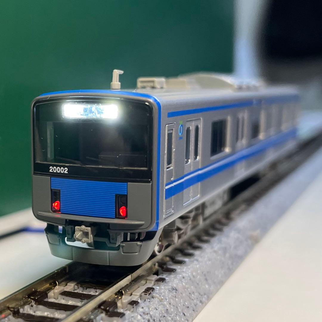 グリーンマックス 西武20000系池袋線・20102編成・白ライト 10両セット