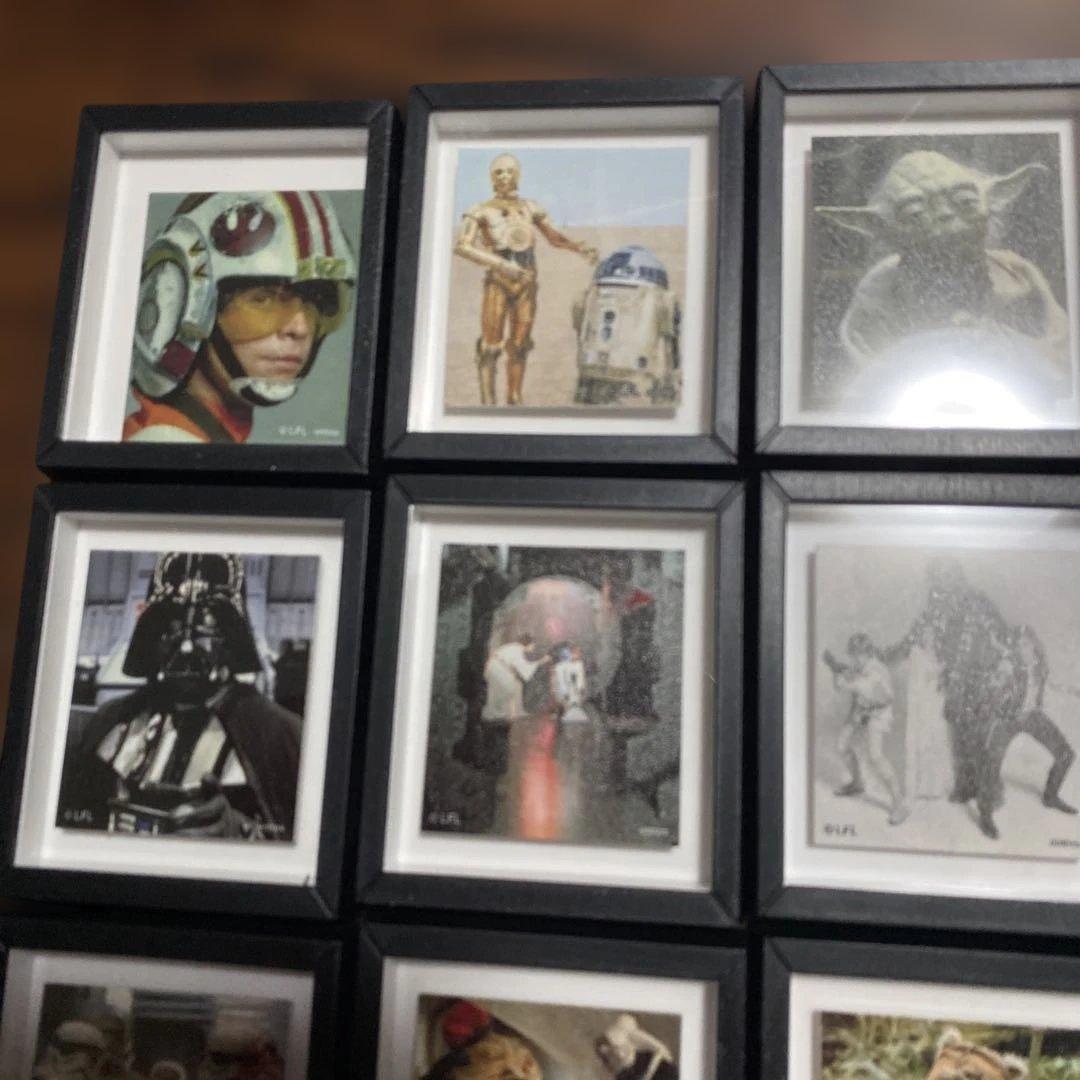 スターウォーズ　フレーム　マグネット　磁石　ミニ　シーン　シークレット　レア