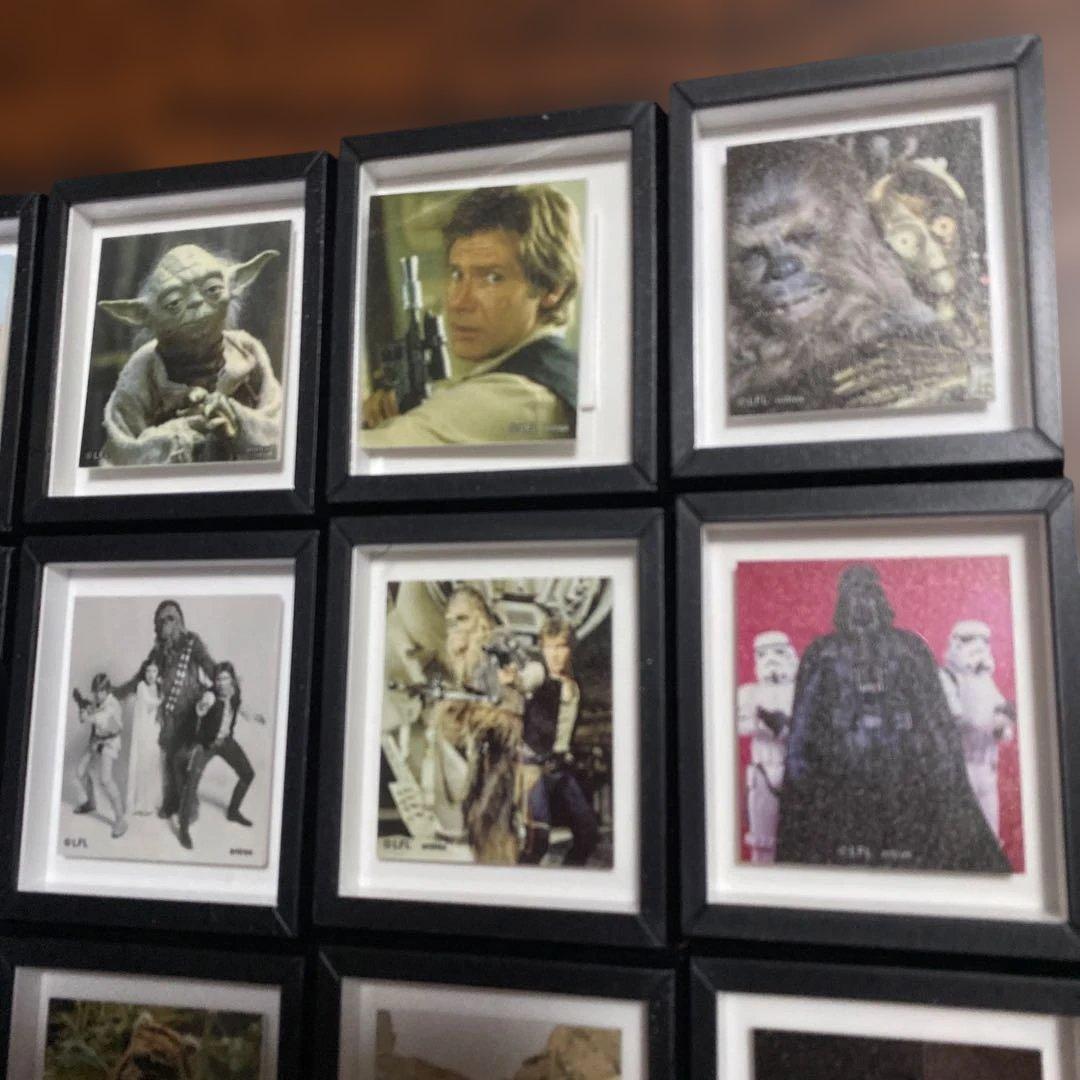 スターウォーズ　フレーム　マグネット　磁石　ミニ　シーン　シークレット　レア