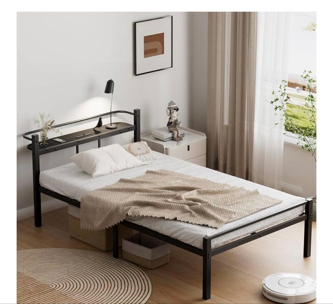 ニトリ アルルN ロフトベッド ブラック デスク付き(直接引き取り)