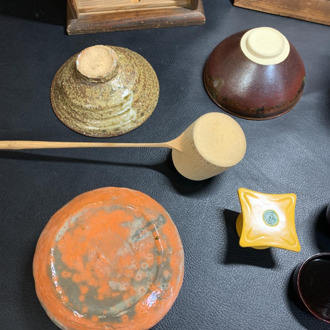 茶道具セット 短冊箱入り アンティーク 古道具 当時物 - メルカリ