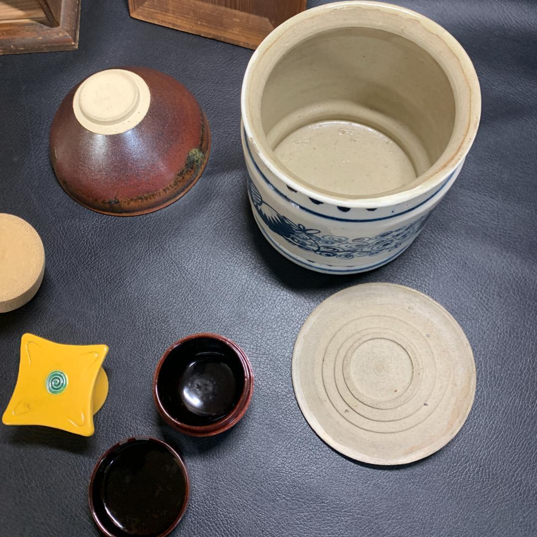 茶道具セット 短冊箱入り アンティーク 古道具 当時物 - メルカリ