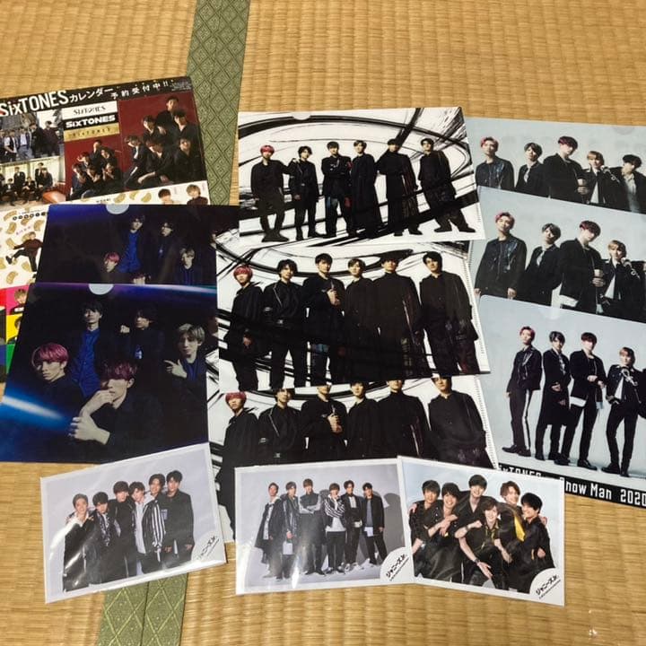 SixTONES グッズ まとめ売り 京本大我 ジェシー 田中樹 松村北斗