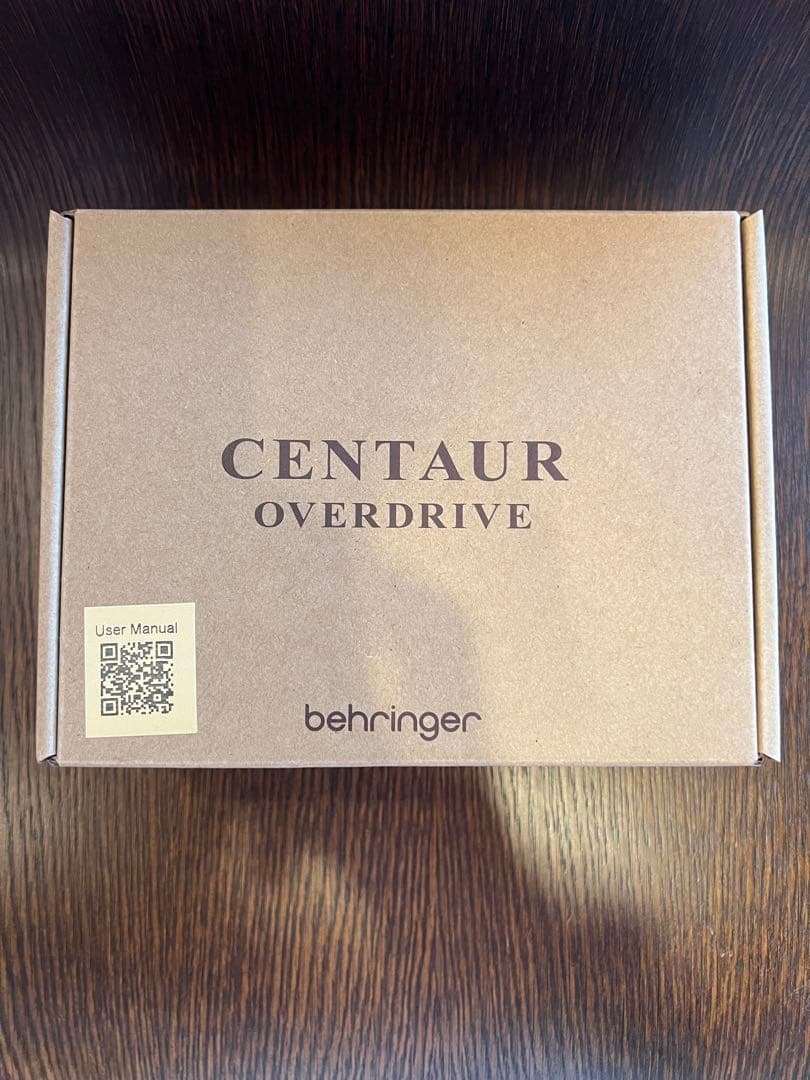 新品　旧デザイン　旧ロゴ　Behringer Centaur Overdrive