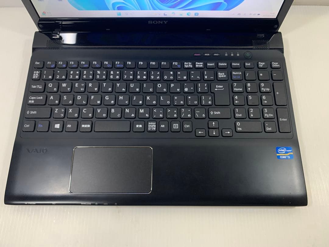 SONY VAIO SVE151J13N ノートパソコン Windows 11 - メルカリ