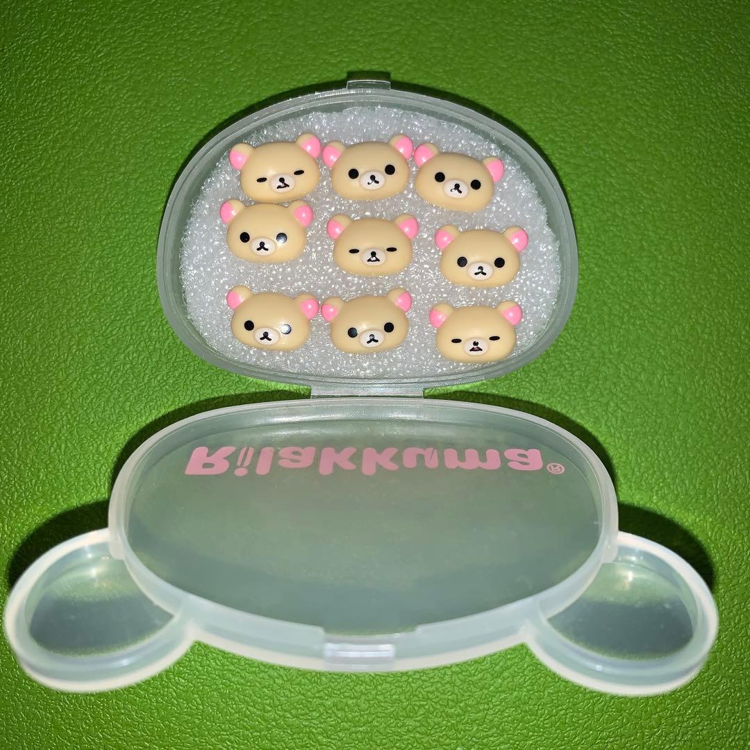 サンエックス　リラックマ コリラックマ　プッシュピン　ストラップ　まとめ売り