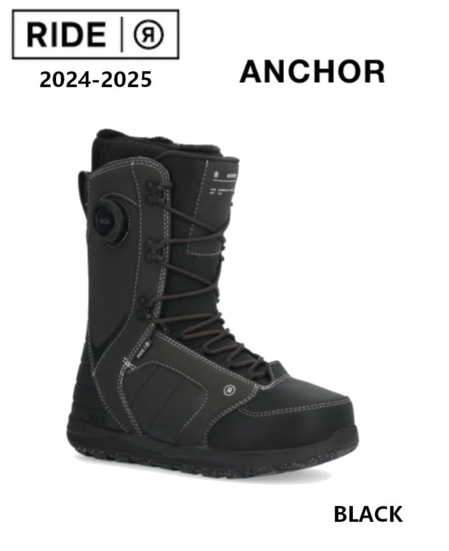 【がーさん様】スノーボード ブーツ RIDE ANCHOR 24-25最新モデル 24-25モデル . RIDE .『 ANCHOR 』. Multi . ライド . アンカー