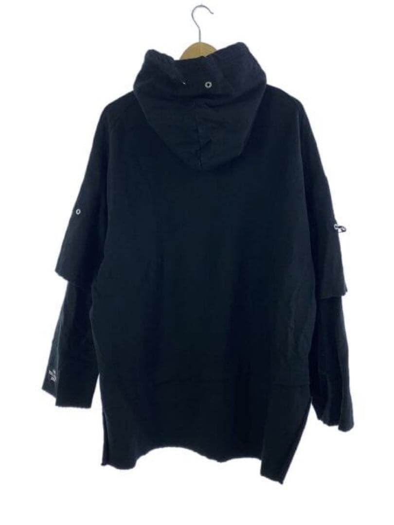 ALMOSTBLACKオールモストブラック レイヤードパーカー ゆず　北川悠仁