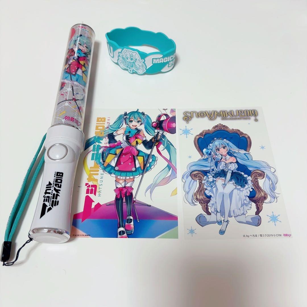 初音ミク マジカルミライ2019 2018 ミク 雪ペンライト フィルム