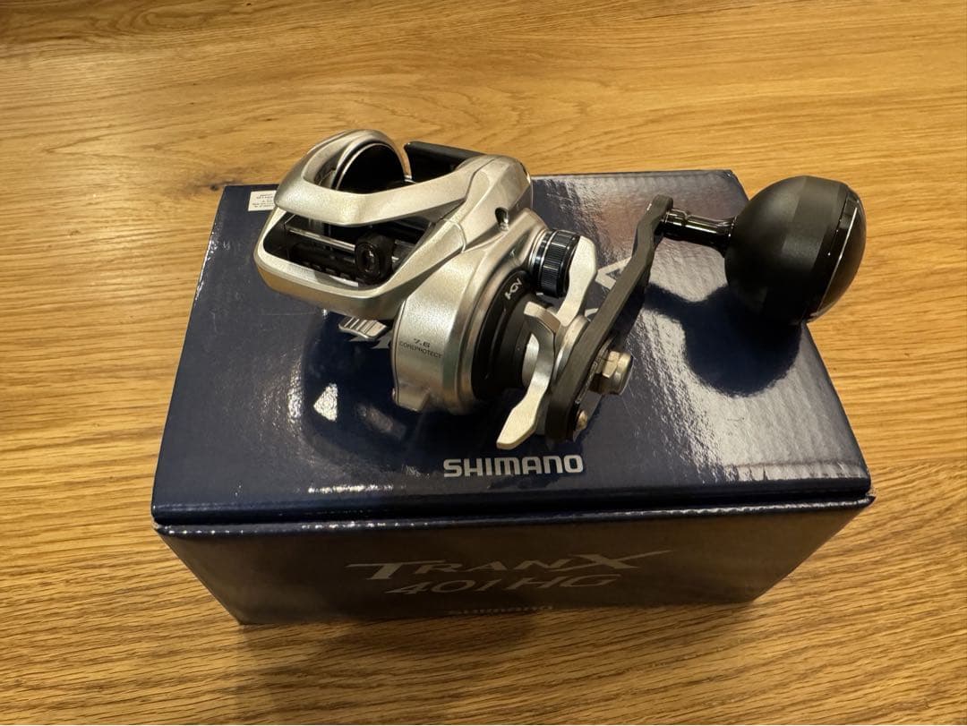 ほぼ新品 USシマノ トランクス TRANX 401XG コンプリートカスタム Amazon | Shimano Tranx trx500pgリール | シマノ(SHIMANO