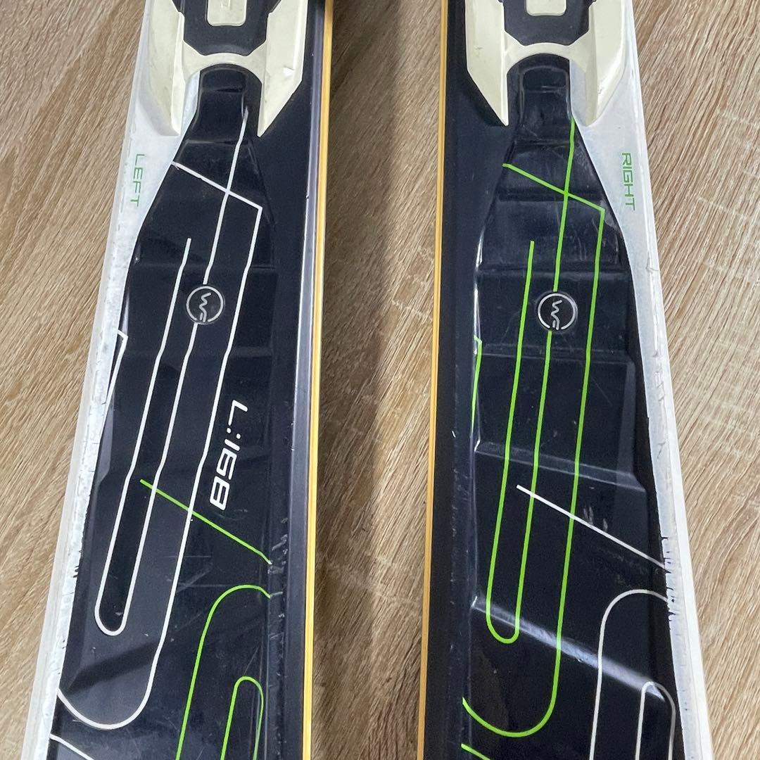 elan168cmROSSIGNOL27/27.5cmストック付きスキーセット - メルカリ