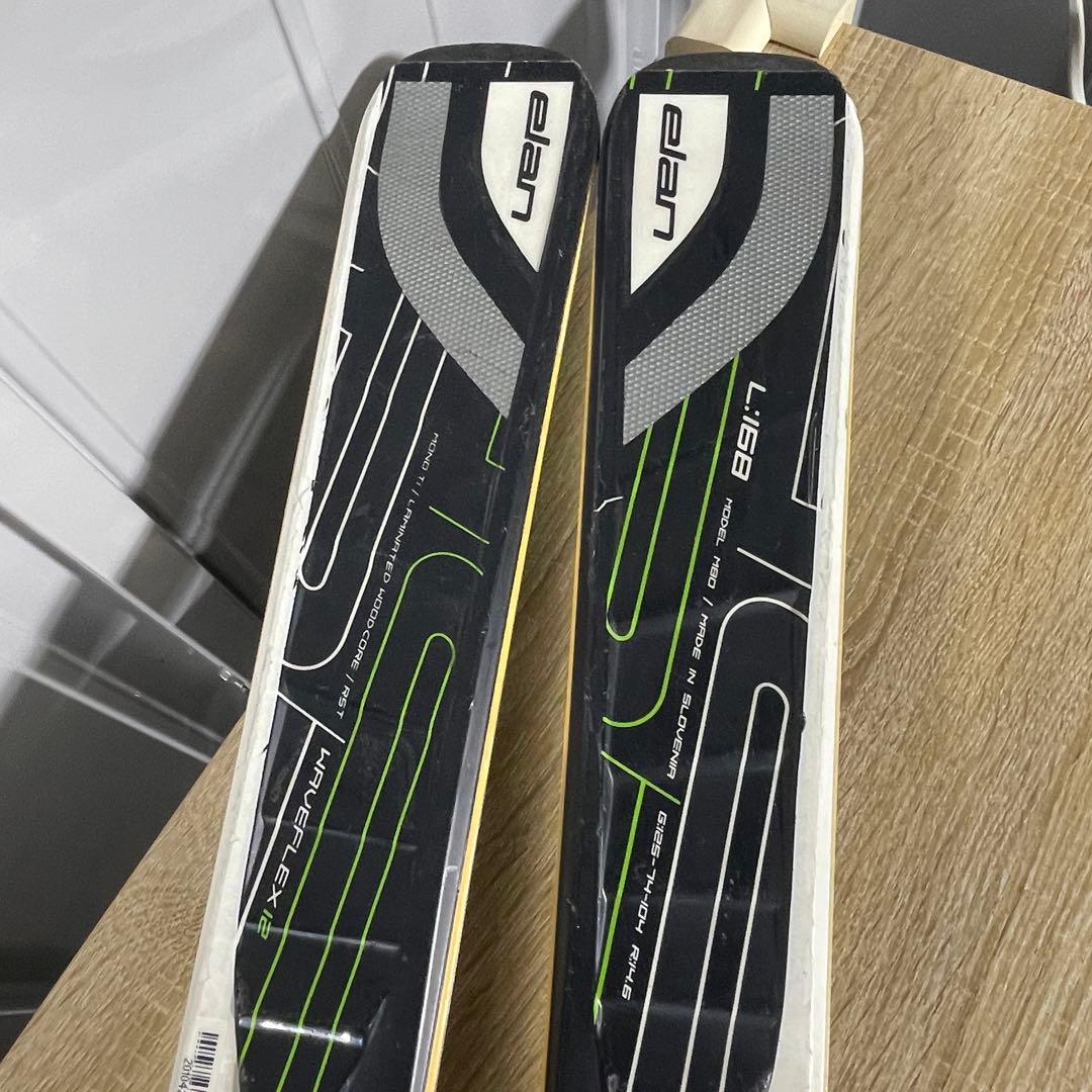 elan168cmROSSIGNOL27/27.5cmストック付きスキーセット - メルカリ