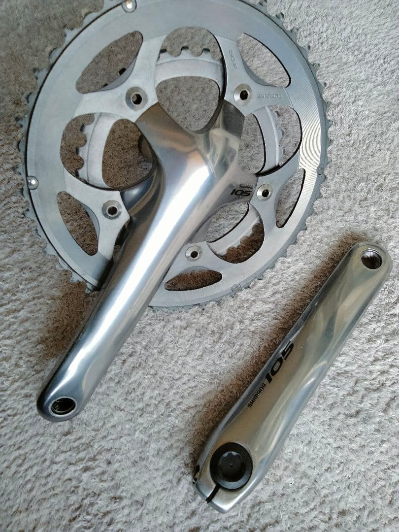 Shimano 105 FC-5800 コンパクトクランクセット - メルカリ