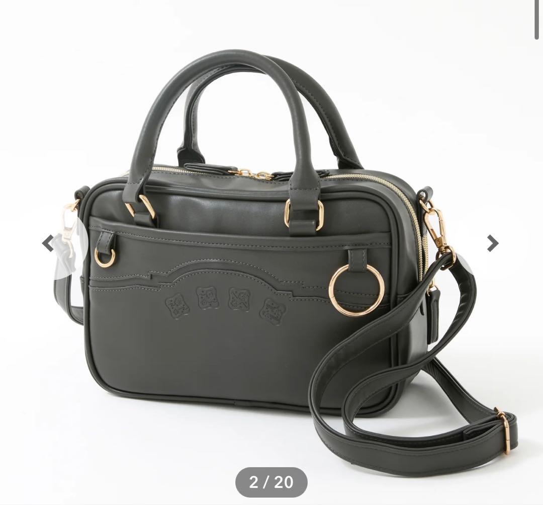 supergroupies A3! おともプチバッグ グレー