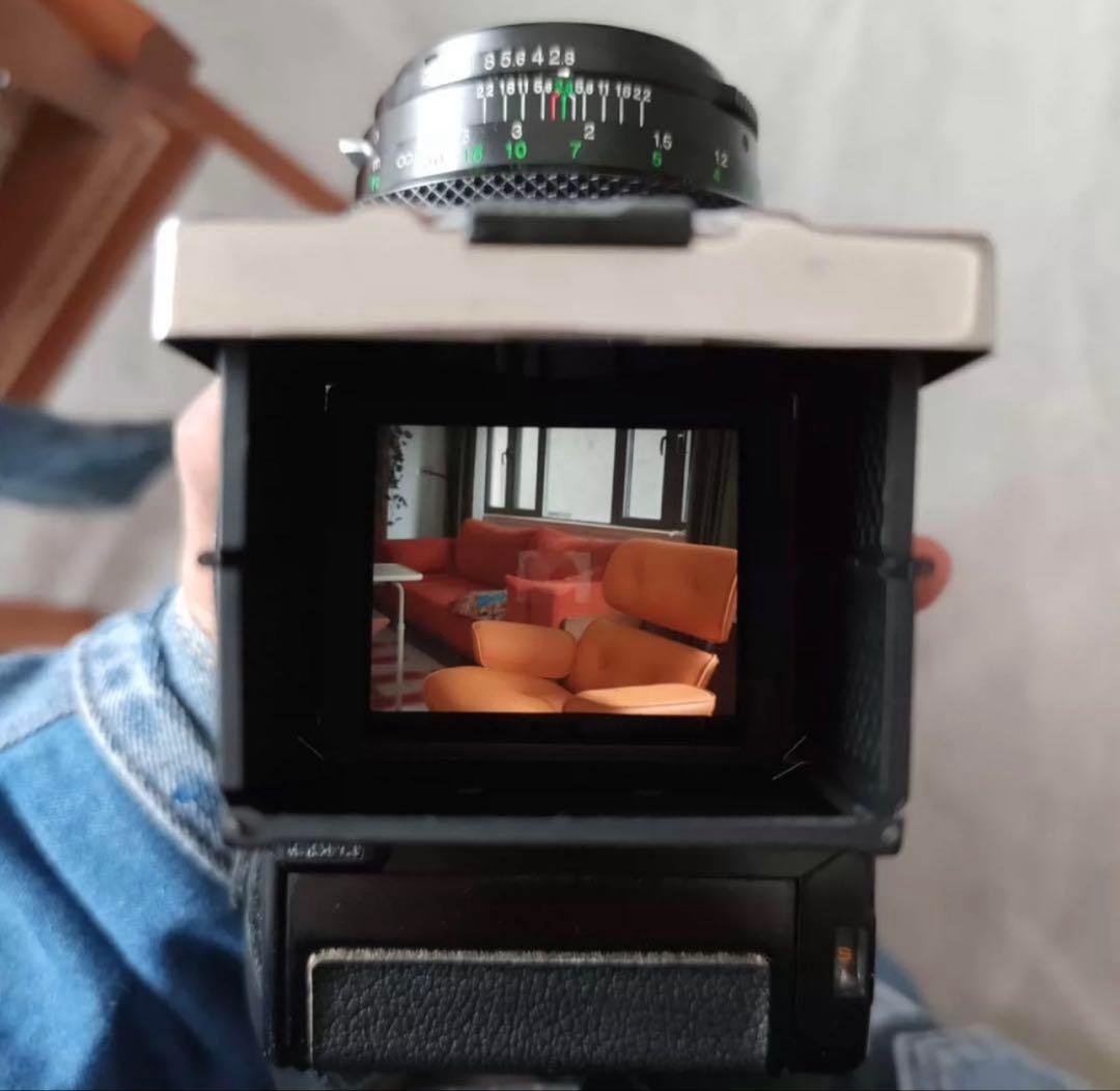 ブロニカ S2、GS-1 …のハイライトスクリーン 「フォーカシング