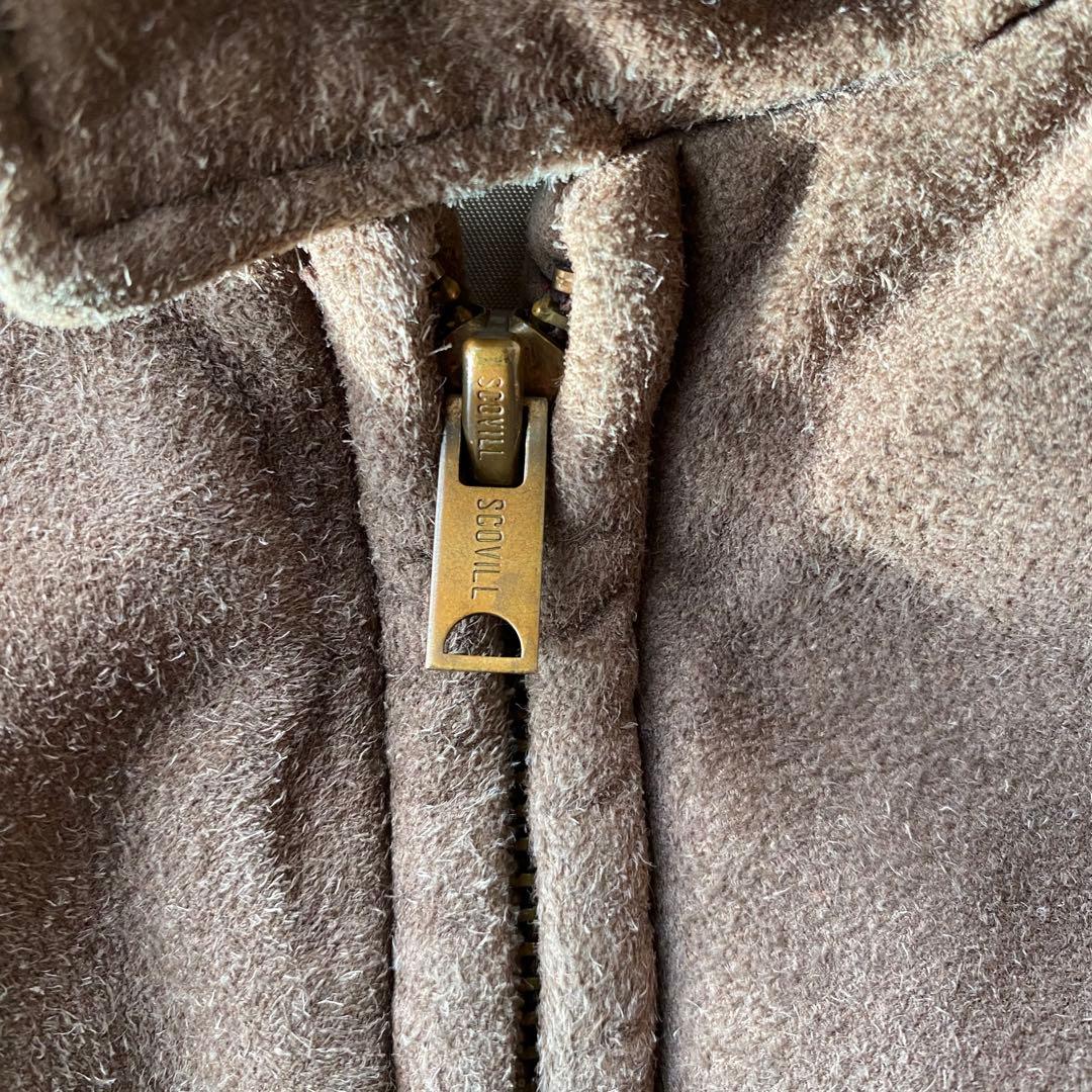 80s】Golden Bear アメリカ製 スウェード レザージャケット 希少