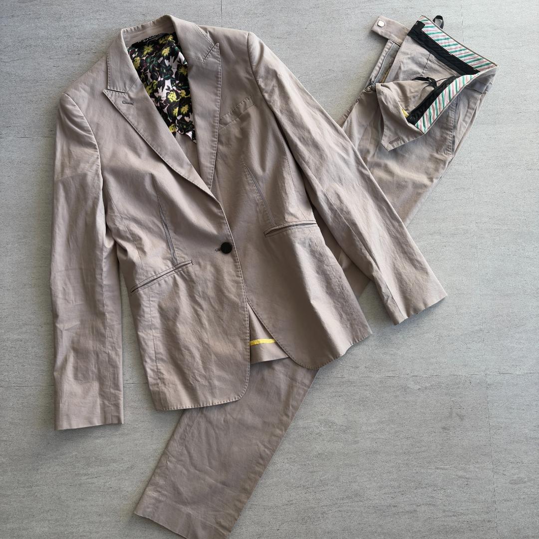 Paul Smith BLACK LABEL レディースパンツスーツ グレージュ 楽天市場】ポールスミス（パンツスーツ｜スーツ・セットアップ