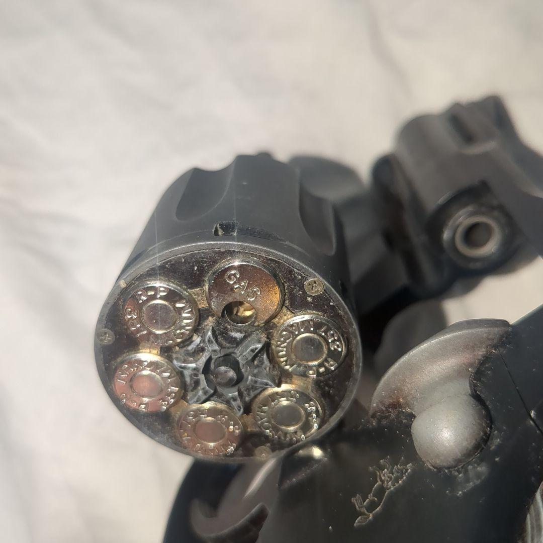 タナカワークス　コルトパイソン　ガスガン　HW樹脂　ウッドグリップ付