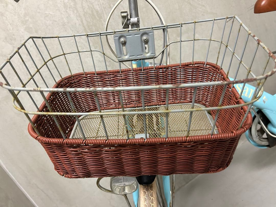 子供用自転車 水色 cafe croissant 24 札幌市 引き渡し - メルカリ