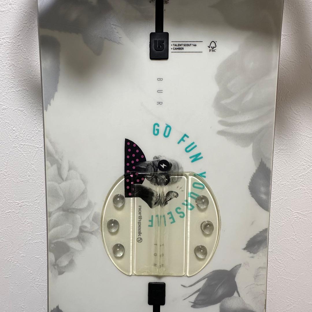 値下げ不可BURTON タレントスカウト talentscout 花柄 スノボー - メルカリ