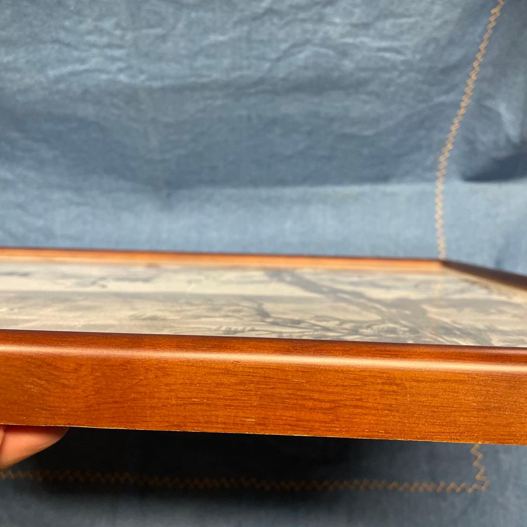 水墨画 馬と風景