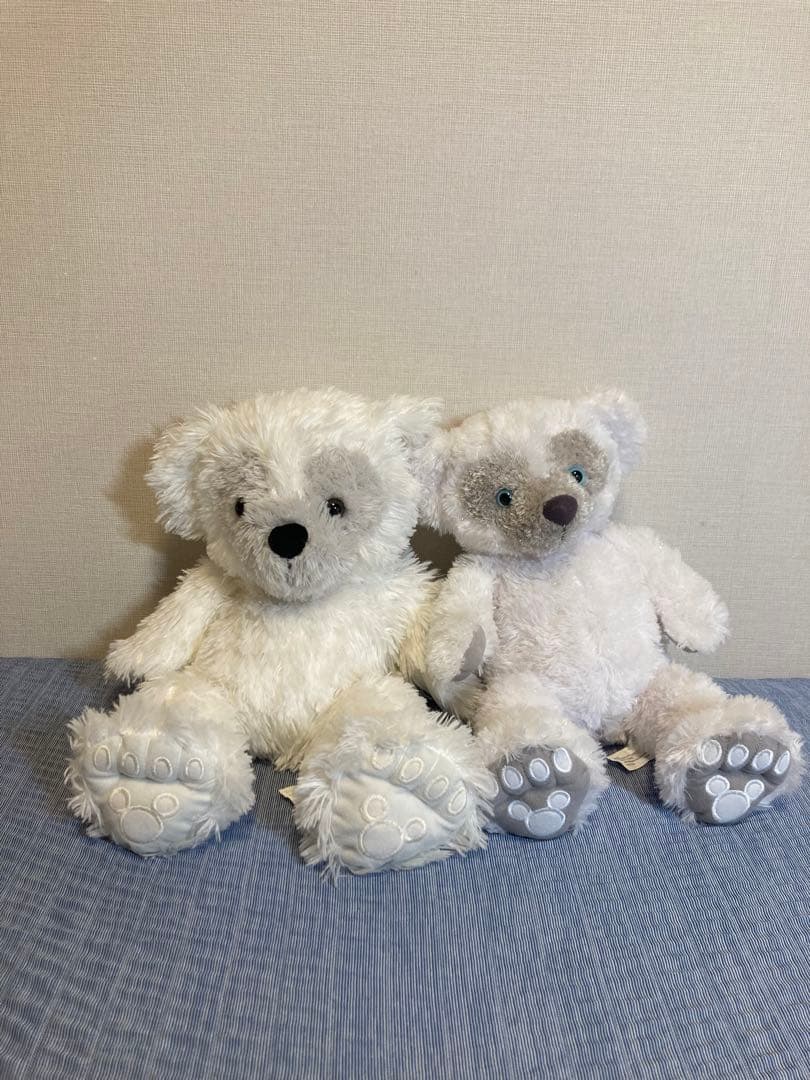 #ディズニーキャラクター　ダッフィ　ホワイト　WDW and NYC