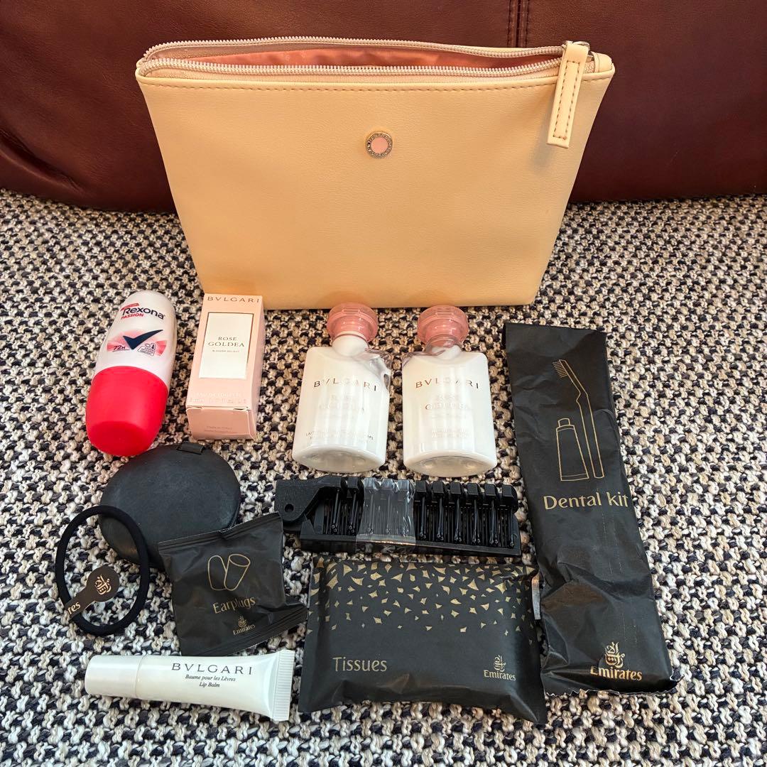 BVLGARI/ エミレーツ航空 ファーストクラス レディース アメニティ