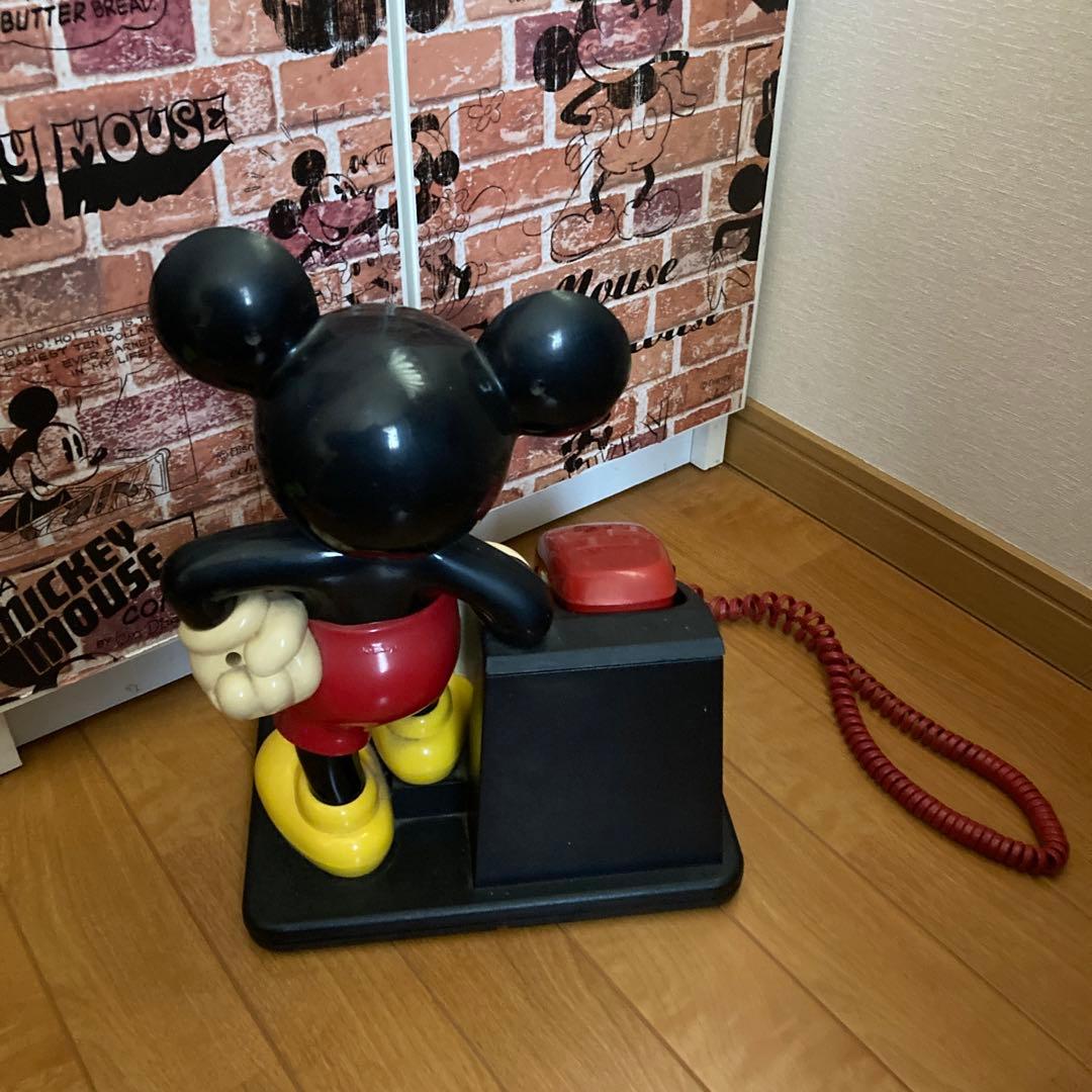 ディズニー☆ミッキーマウス☆電話機☆レトロ家電☆ヴィンテージ☆