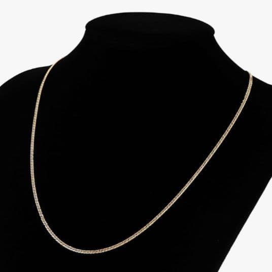 k18喜平6面ダブルネックレス 5g 50cm 男女兼用 - メルカリ