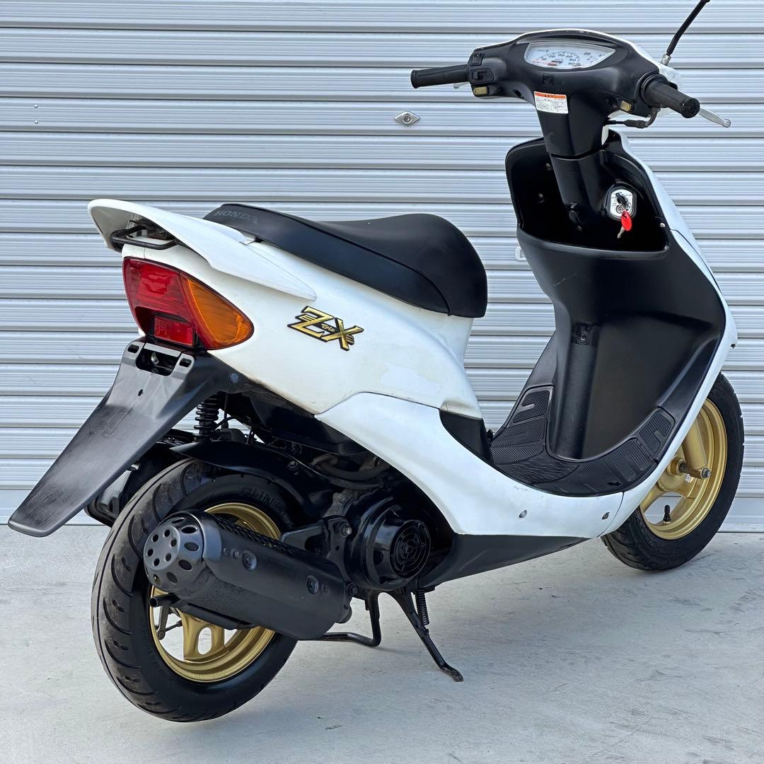 茨城 ホンダ ライブディオ AF34 DIO ZX 人気の白 希少 ゼッペケ - メルカリ